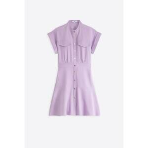 NEW SUNCOO women's coline mini dress in purple